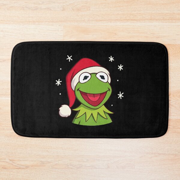 Item preview, Adorable Christmas Frog in Santa Hat – Cute Festive Cartoon Character Winter Holiday Design designed and sold by BrainBubbleArt.