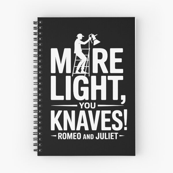 Item preview, More Light You Knaves Tech Crew Shakespeare designed and sold by theatrefinery.