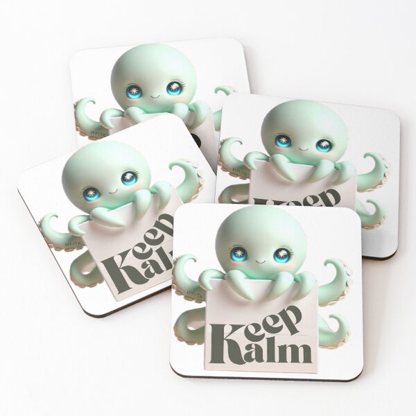 Item preview, Poulpy Keep Kalm designed and sold by clubtatak.