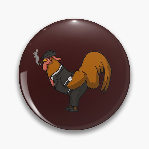 Item preview, The Cluckfather – Mafia Rooster in a Suit designed and sold by ArtJack11.