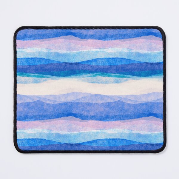 Item preview, Sea and mountains wavy texture stripe pattern designed and sold by SaryandSaff.
