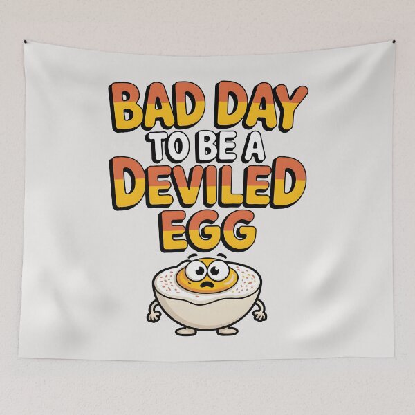 Item preview, Bad Day to Be a Deviled Egg designed and sold by AniArtPL.