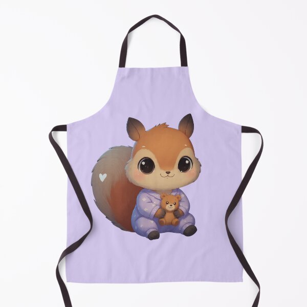 Item preview, Niko the Pajama Squirrel with Teddy – Cute Companions designed and sold by Cute-Companions.