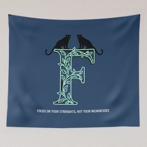 Item preview, Focus on Your Strengths Neon Art designed and sold by Dakson Design - Fantasy Art.