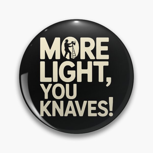 Item preview, More Light You Knaves Vintage Cream Shakespeare Theatre  designed and sold by theatrefinery.