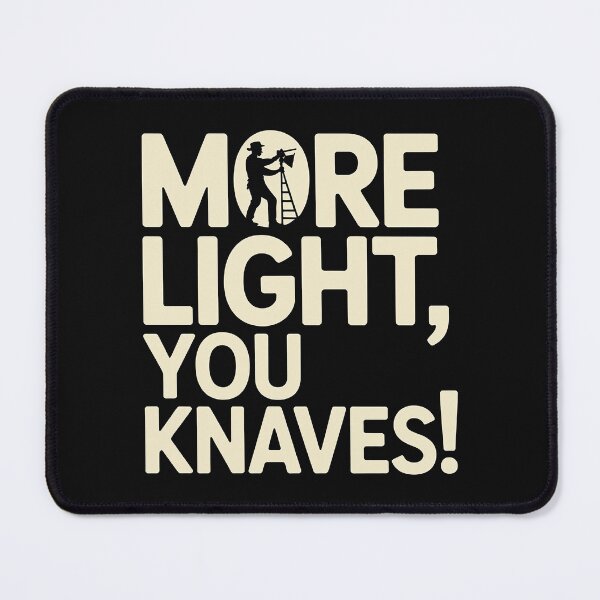Item preview, More Light You Knaves Vintage Cream Shakespeare Theatre designed and sold by theatrefinery.