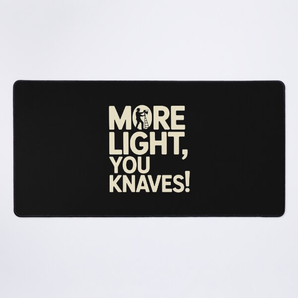 Item preview, More Light You Knaves Vintage Cream Shakespeare Theatre  designed and sold by theatrefinery.