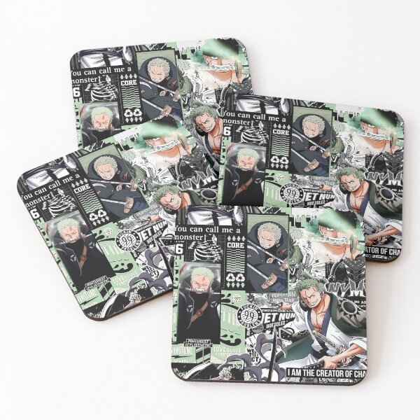 Item preview, Green Samurai Chaos Collage – Anime Warrior Aesthetic Art designed and sold by Dyan4.