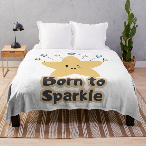 Item preview, Born to Sparkle – Cute Sparkly Baby Design designed and sold by CielaNoir.