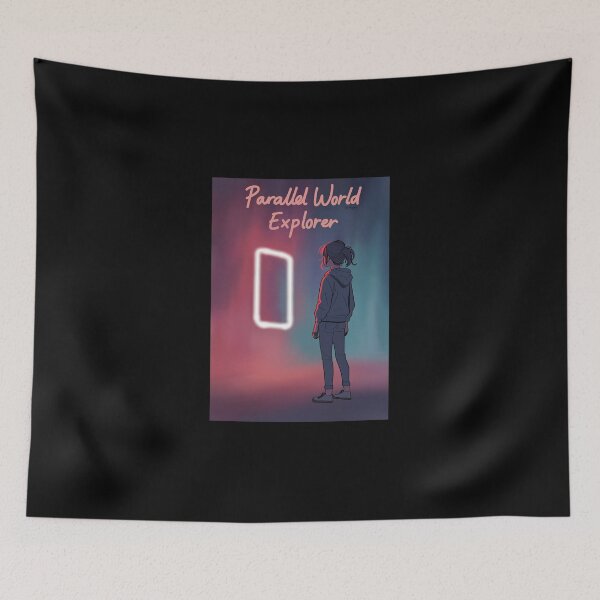 Item preview, Parallel World Explorer – Stranger-Inspired Quote designed and sold by effdesigns.