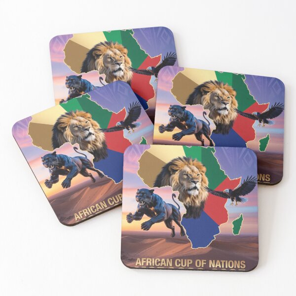 Item preview, Fierce AFCON 2025 - Tribal Animal Warriors Football T-Shirt designed and sold by SHOPYWOOD ⭐⭐⭐⭐⭐.