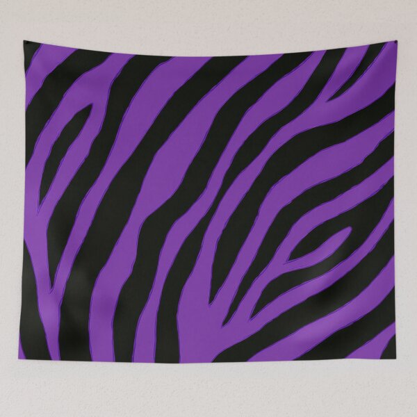 Item preview, Zebra Rhythm - Purple Zebra Stripes designed and sold by RockitBaby.