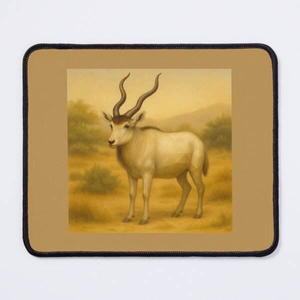 Item preview, Addax Antelope – GeoWild Desert Elegance designed and sold by GeoWild Designs.