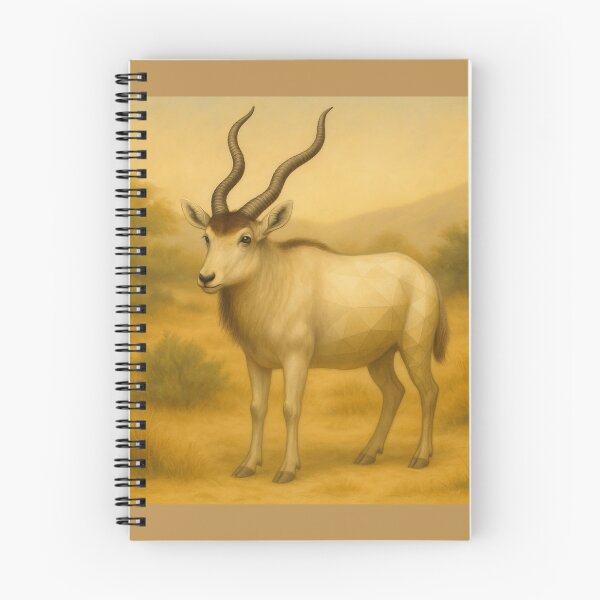 Item preview, Addax Antelope – GeoWild Desert Elegance designed and sold by GeoWild Designs.