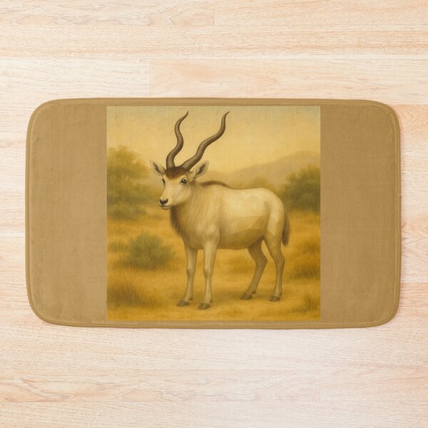 Item preview, Addax Antelope – GeoWild Desert Elegance designed and sold by GeoWild Designs.