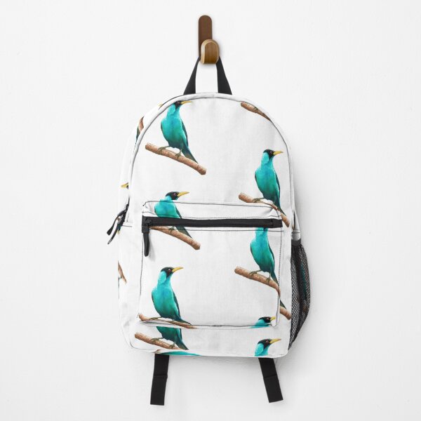Item preview, Green Honeycreeper Illustration Alvaro Miranda Boquete Panama designed and sold by Alvaro-Miranda.