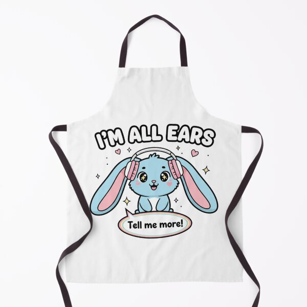 Item preview, All Ears Rabbit | Cute Listening Animal T-Shirt | Teacher Therapy Gift designed and sold by GeniePixel.