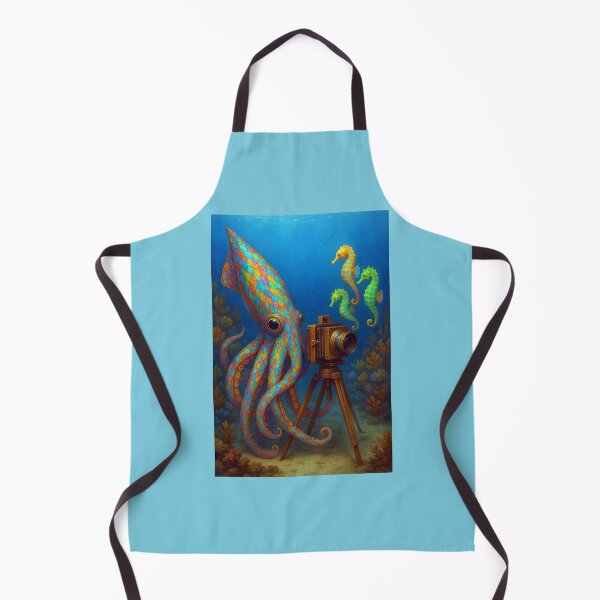 Item preview, Colorful Squid Photographer designed and sold by Tridentulus.
