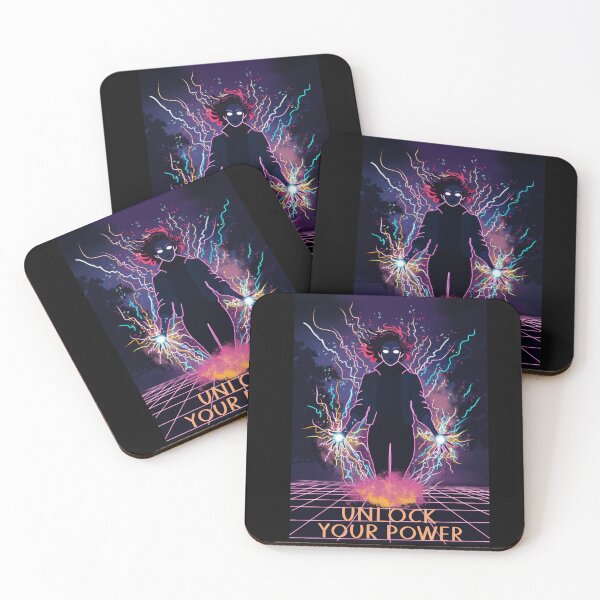 Item preview, Unlock Your Power – Motivational Retro Quote designed and sold by effdesigns.