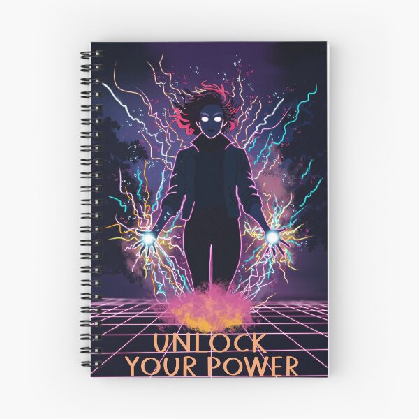 Item preview, Unlock Your Power – Motivational Retro Quote designed and sold by effdesigns.