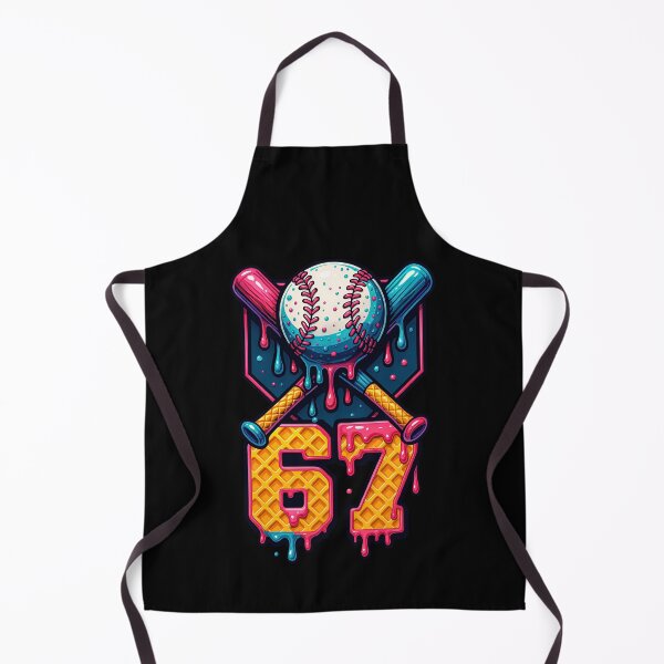 Item preview, Funny Six Seven 67 meme Baseball designed and sold by AdelinaPi.