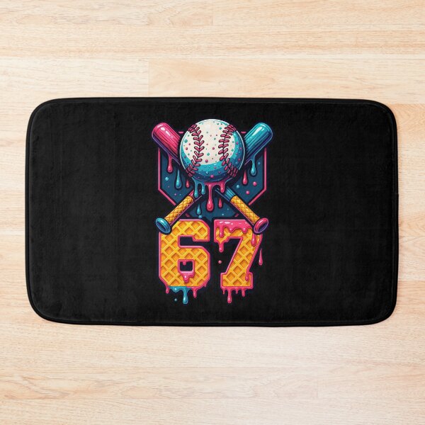 Item preview, Funny Six Seven 67 meme Baseball designed and sold by AdelinaPi.
