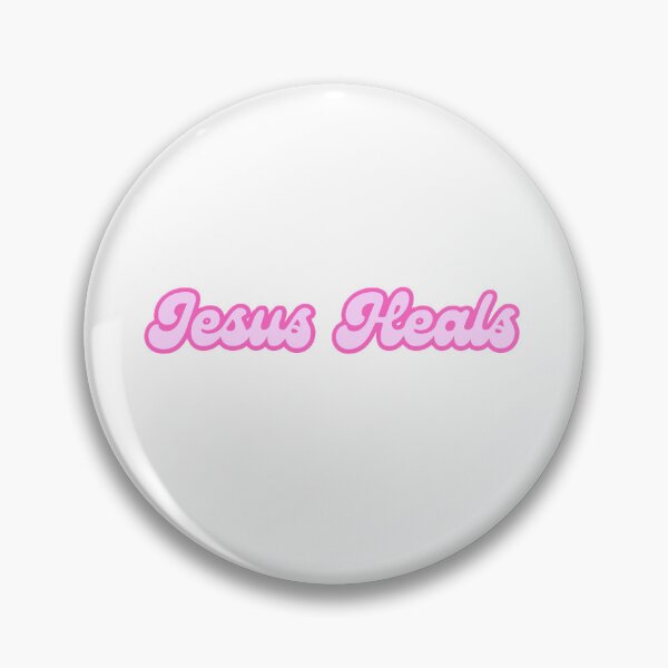 Item preview, JESUS HEALS - PINK designed and sold by Pandora's  Box.