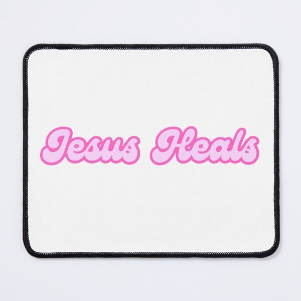Item preview, JESUS HEALS - PINK designed and sold by Pandora's Box.