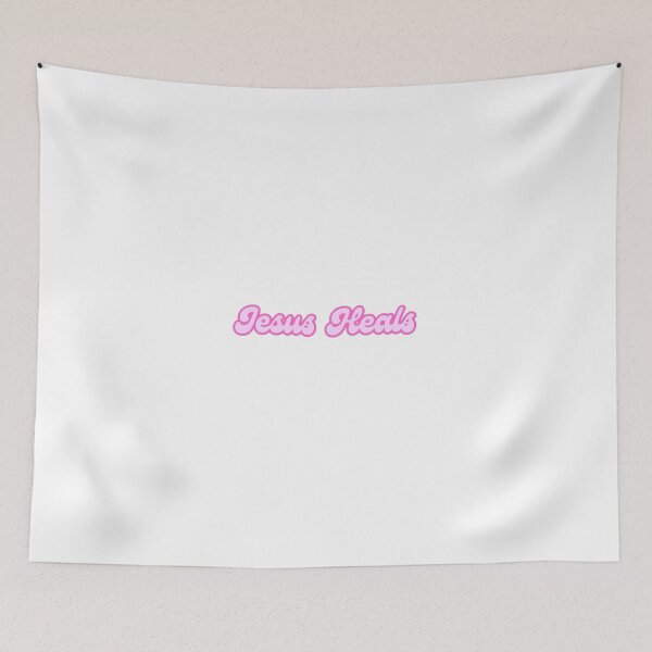 Item preview, JESUS HEALS - PINK designed and sold by Pandora's  Box.