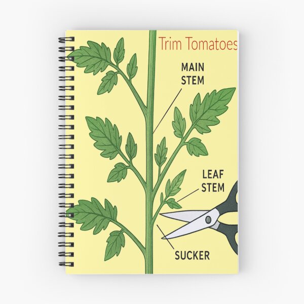 Item preview, Tomato Pruning 101: How to Trim Suckers for Better Harvest designed and sold by daweave77.