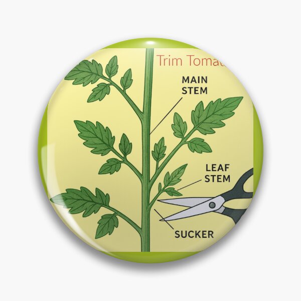 Item preview, Tomato Pruning 101: How to Trim Suckers for Better Harvest designed and sold by daweave77.