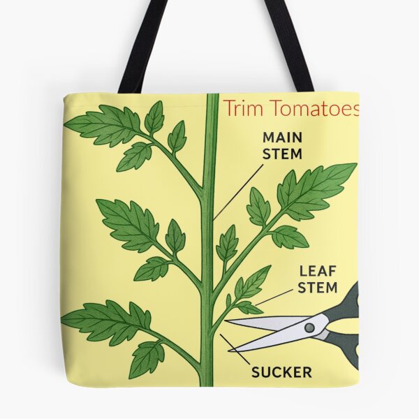 Item preview, Tomato Pruning 101: How to Trim Suckers for Better Harvest designed and sold by daweave77.