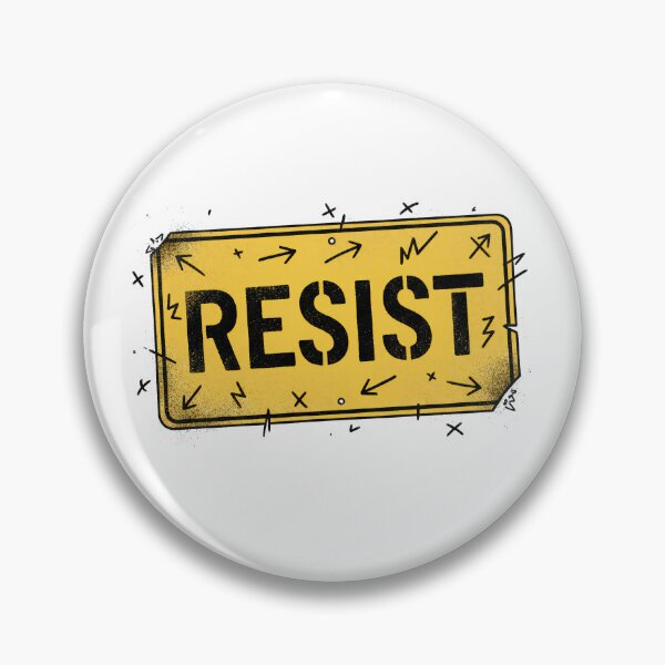 Item preview, RESIST No Kings | Pro-Democracy Hand-Drawn Political Statement Tee designed and sold by gfxpartner.