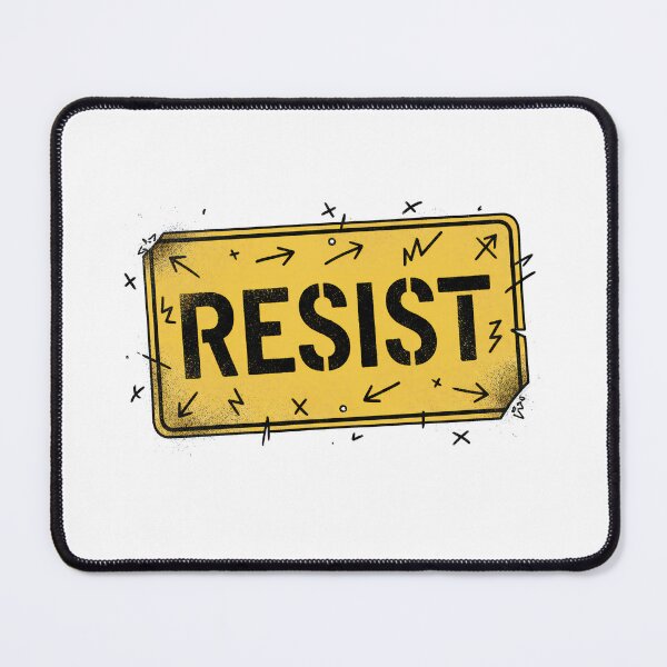Item preview, RESIST No Kings | Pro-Democracy Hand-Drawn Political Statement Tee designed and sold by gfxpartner.