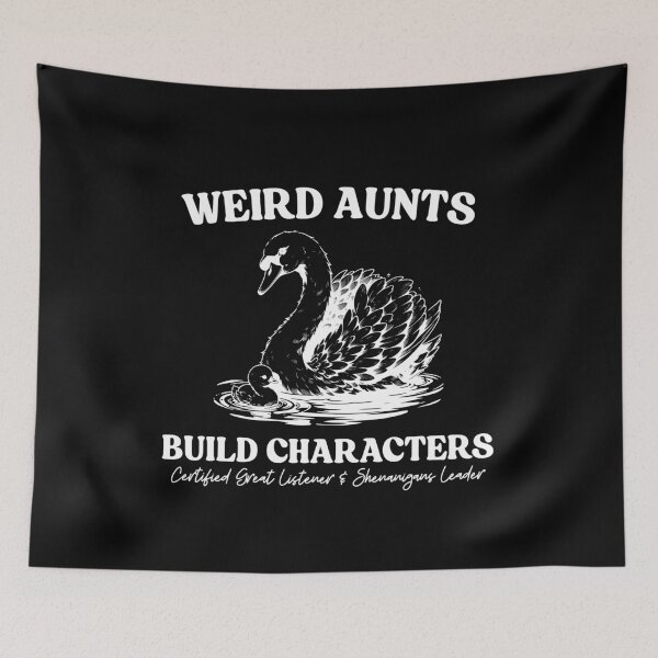 Item preview, Copy of Weird Aunts Build Characters Certified Great Listener & Shenanigans Leader designed and sold by stephenflashart.