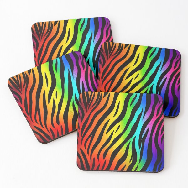 Artikelvorschau, Wild Stripes Art – Regenbogen-Zebrastreifen entworfen und verkauft von RockitBaby.