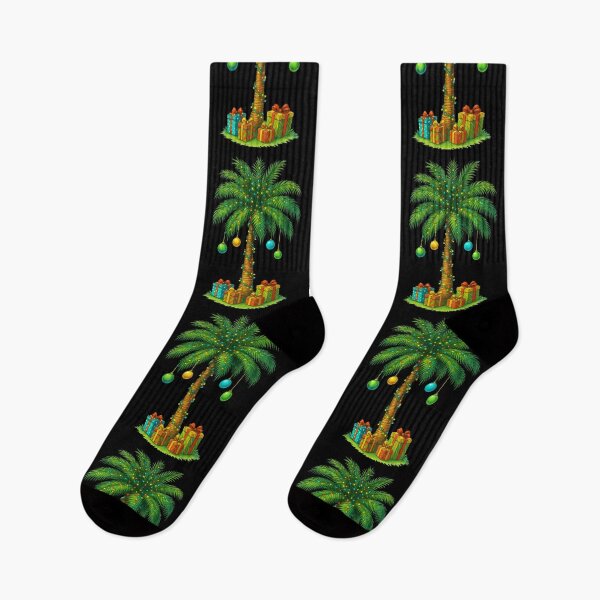 Item preview, Tropical Hawaiian Xmas Palm Tree Lights Christmas designed and sold by AdelinaPi.