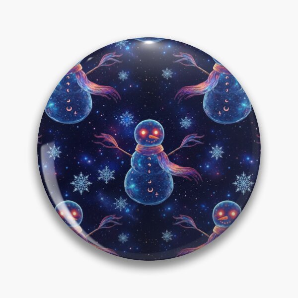Item preview, Galaxy Snowmen Pattern designed and sold by veejiras.