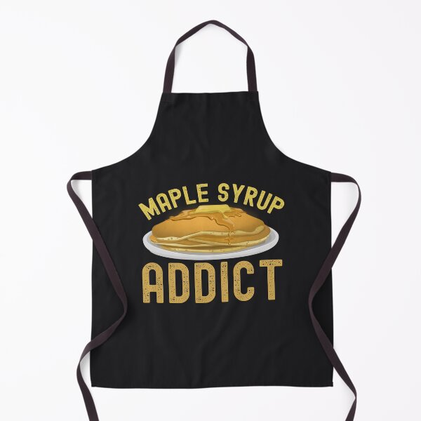 Item preview, Maple Syrup Addict Funny Food Quote designed and sold by SharpThreadZ.