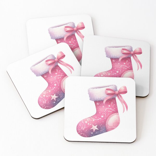 Item preview,  Pink Christmas Stocking Design designed and sold by DeVouch  Designs.