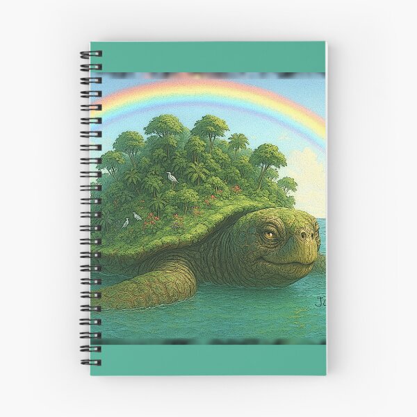 Item preview, Copy of turtle island scene tileartwork 2 designed and sold by tileartwork.