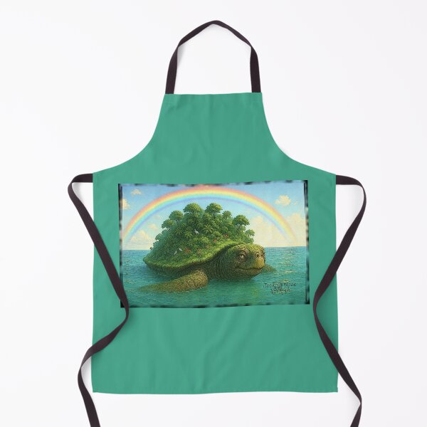 Item preview, Copy of turtle island scene tileartwork 2 designed and sold by tileartwork.