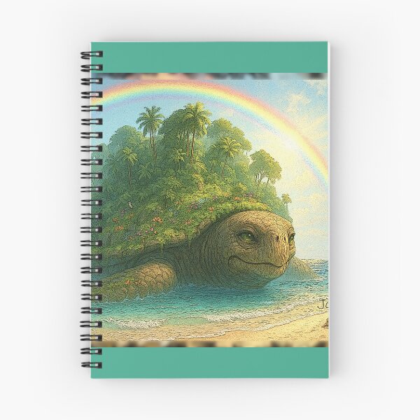Item preview, Copy of Copy of turtle island scene tileartwork 3 designed and sold by tileartwork.