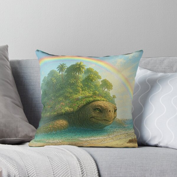 Item preview, Copy of Copy of turtle island scene tileartwork 3 designed and sold by tileartwork.