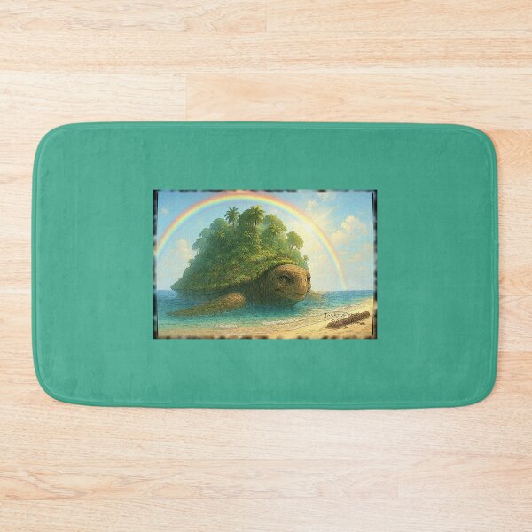 Item preview, Copy of Copy of turtle island scene tileartwork 3 designed and sold by tileartwork.