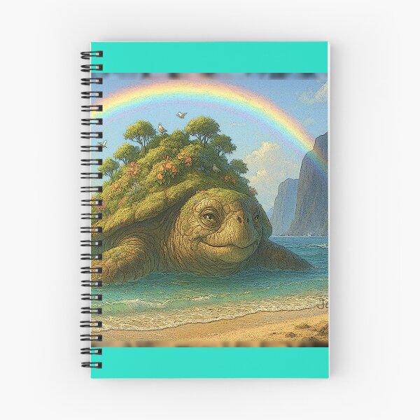 Item preview, Copy of Copy of Copy of turtle island scene tileartwork 4 designed and sold by tileartwork.