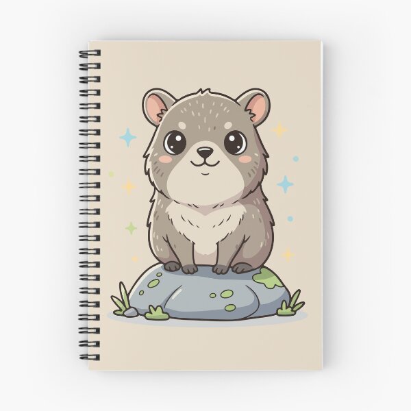 Item preview, Cute hyrax on a rock designed and sold by ByGio.
