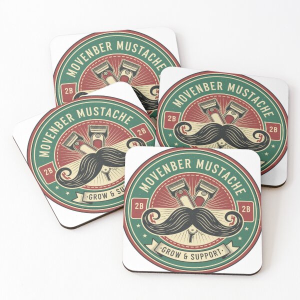 Item preview, Movember Mustache Pro - Vintage Retro Barber Shop Moustache Awareness Design designed and sold by Wear Sculpt.