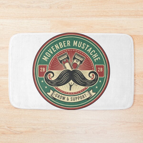 Item preview, Movember Mustache Pro - Vintage Retro Barber Shop Moustache Awareness Design designed and sold by Wear Sculpt.