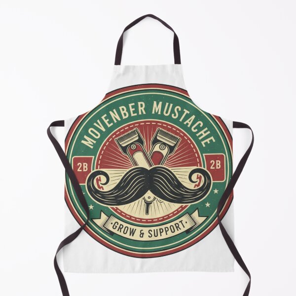 Item preview, Movember Mustache Pro - Vintage Retro Barber Shop Moustache Awareness Design designed and sold by Wear Sculpt.